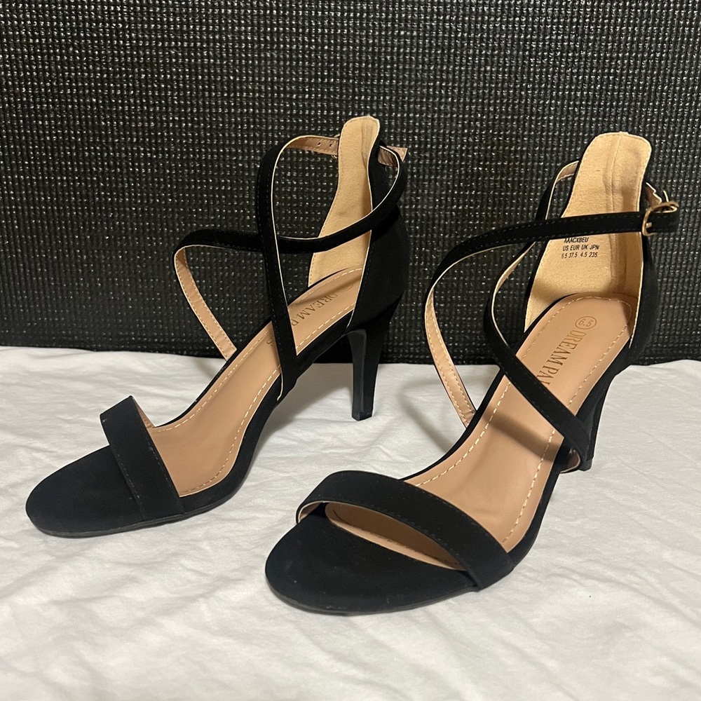 Dream Pairs Women's Dolce Fashion Stilettos Open Toe Pump Heel Sandals